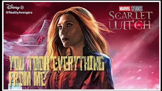 Wanda Maximoff (Scalet Witch) Avengers Endgame SPOILERS! - Bring me to life