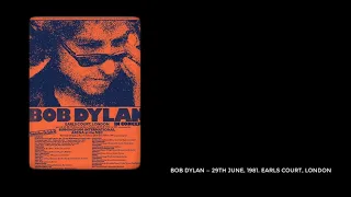 Bob Dylan — Love Minus Zero/No Limit. 29th June, 1981. Earls Court, London