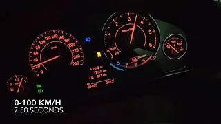 BMW 320D Acceleration |0-100 Km/h | F30