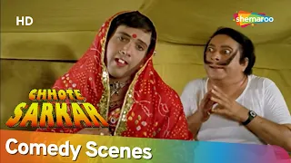 Chhote Sarkar | Best Comedy Scenes  | Govinda - Kader Khan - Shilpa Shetty | Hindi Comedy Scenes