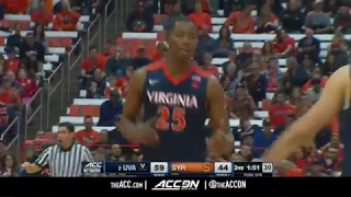 Virginia vs Syracuse College Basketball Condensed Game 2018