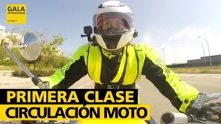 🛵 1ºClase de Circulación en Moto!! Conducir por ciudad😱!