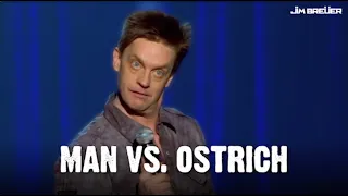 Man vs. Ostrich