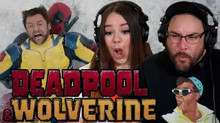 Deadpool & Wolverine Official Trailer REACTION | Deadpool 3 | MCU | LFG!