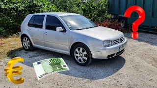 COMBIEN COÛTE 💰 L'ENTRETIEN🔧D'UNE GOLF 4 1.9 TDI ?