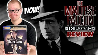 THE MALTESE FALCON (1941) | WARNER BROS | 4K UHD REVIEW ** The Peak Of Black And White On 4K!