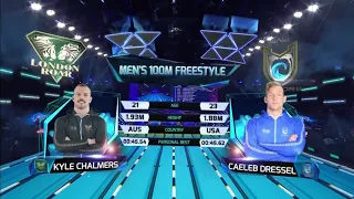 Caeleb Dressel Men's 100m Freestyle Final ISL Swimming League 2019 Las Vegas