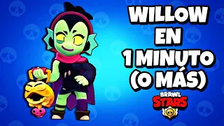 WILLOW EN 1 MINUTO 🧜‍♀️ (o más) Súper resumen #brawlstars