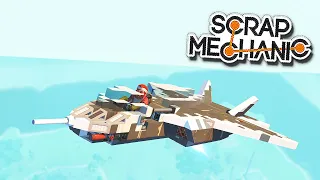 ЛУЧШИЙ БЕЗМОДОВЫЙ САМОЛЕТ!? | ПОДАРКИ в SCRAP MECHANIC