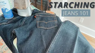 How to Starch Jeans
