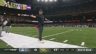 Saints Crowd Chants "Refs You Suck" After Bad PI Call