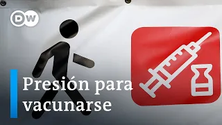 Alemania presiona a los no vacunados