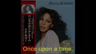 Donna Summer - Once Upon A Time LYRICS - SHM "Once Upon A Time" 1977