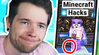 Trying Build Hacks in Minecraft Hardcore!