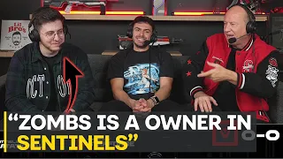 Zombs Went From Playing For Senitinels To Being Owner In Sentinels😨
