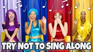 THE SUPER POPS TRY NOT TO SING ALONG CHALLENGE (Can You Not Sing Our Songs?)  Totally TV