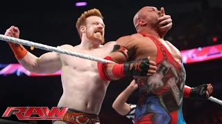 Roman Reigns, Sheamus & Rob Van Dam vs. Randy Orton & RybAxel: Raw, Aug. 18, 2014