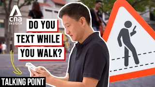 How Dangerous Is Walking While Looking At Your Phone & Distracted? | Talking Point | Full Episode