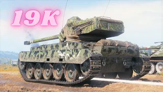 AMX 13 105 - 19K Spot Damage World of Tanks,WoT tank battle