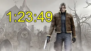 New Keyboard = Easy PB (1:23:49) | Resident Evil 4 Professional