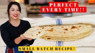 MEXICAN COOKING NEW Method for Quick & Easy Homemade FLOUR TORTILLAS from Scratch Perfect Every time