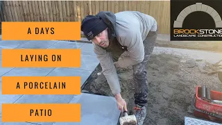 How To Lay A Porcelain Patio