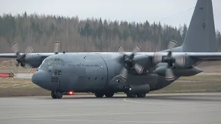 VERY RARE Royal New Zealand Air Force Lockheed C-130H at Tampere-Pirkkala