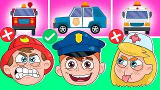 Where Is My Siren Song! 🚒🚓🚑 | Kids Songs & Nursery Rhymes | + More DoReMi Cartoons