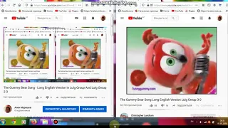 The gummy bear song long english version in luig group, luig group 2 0 and luig group 3 0