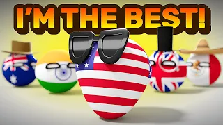 COMPARING COUNTRIES | Countryballs Compilation