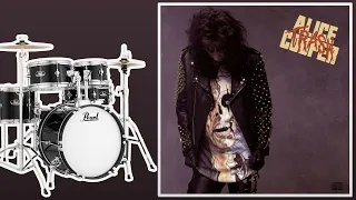 Poison - Alice Cooper | Only Drums (Isolated)