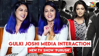 Madam Sir Fame Actress Gulki Joshi Interacts with Media Promoting Her New Show 'PURUSH' #gulki_joshi