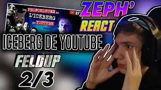 ZEPH REACT! @Feldup : Iceberg de youtube 2/3