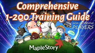 Comprehensive 1-200 Training Guide For New Players - Link/Legion Mule Level Like A PRO! | MapleStory