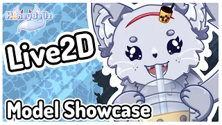 【Showcase】Cat  BobaJellyVT Live2d Model
