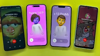 iPhone 14 ProMax Purple  Vs iPhone 13 ProMax Gold Incoming Call/ Outgoing Call Techno Infinix