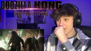 GODZILLA X KONG: THE NEW EMPIRE OFFICIAL TRAILER REACTION!