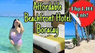 Affordable Beachfront Hotel Boracay! + The Sunny Side Cafe Boracay | Bamboo Beach Resort Vlog