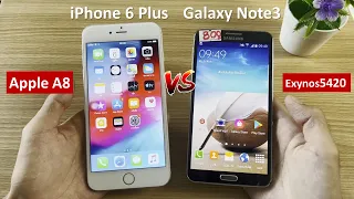 iPhone 6 Plus Vs Galaxy Note 3 ในปี 2022 อายุ 8ปี รุ่นไหนยังแรง!! (ลองTest Speed)