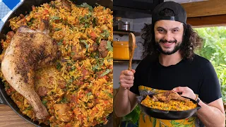 COMO FAZER GALINHADA (ARROZ COM FRANGO) | Receitas | Mohamad Hindi