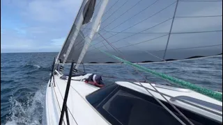 Solo Sail English Channel Crossing: Fast boat Slow Sailor JPK 39FC