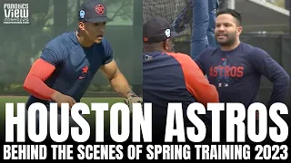 Behind the Scenes of Houston Astros Spring Training With Jeremy Pena, Jose Altuve & Alex Bregman