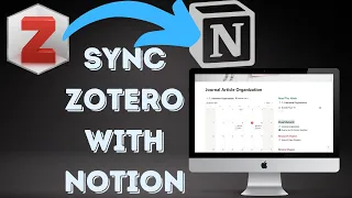 How To Sync Your Zotero To Your Notion with Notero with Template