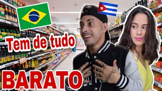 GRINGO visita SUPERMERCADO no BRASIL e fica impressionado