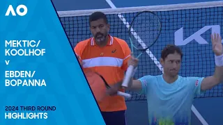 Koolhof/Mektic v Bopanna/Ebden Highlights | Australian Open 2024 Third Round