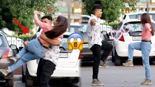 Romantically Rolling Prank On Strangers 🤣 With Clever Way 😜 || Shocking Reaction || DEEPANSHU MANNI