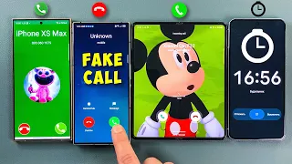 Alarm + Fake Call + FacetoCall + Incoming Call S24 Ultra & Redmagic 9 Pro & Pixel 8 Pro & Z Fold 4