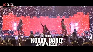 Kotak Band "Beraksi" di Panggung Jakarta Fair 2023, JIExpo Kemayoran