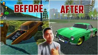 Rebuilding Car ( Mercedes-Benz 300SL ) - Car Simulator 2 - Android Gameplay