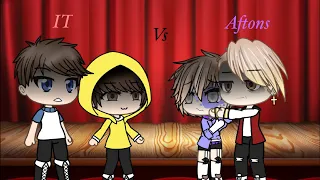 Afton Family vs IT | Singing Battle | Gore and Gay | Reddie | Gacha Life